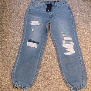 Jean joggers